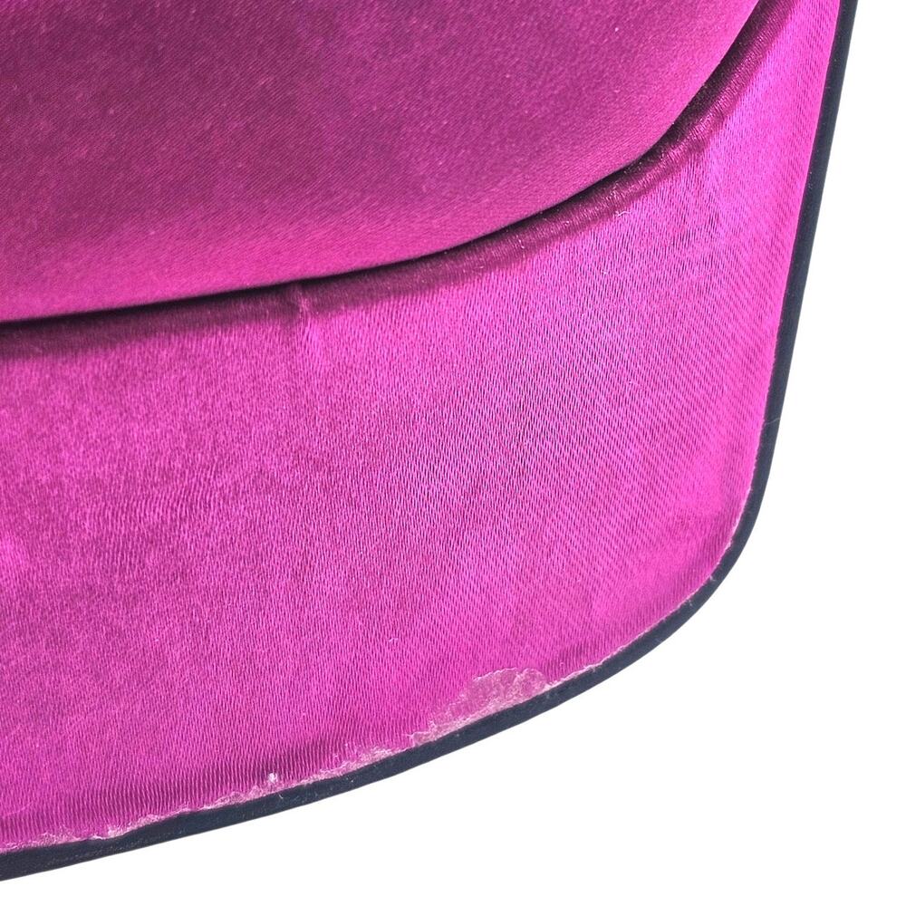 Madden Girl Magenta Pink Satin Dion Platform High Heel Pump - Picture 9 of 11
